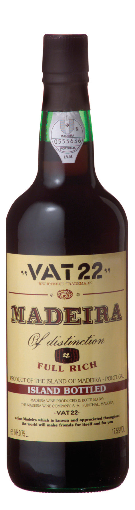 Madeira VAT 22, Island Bottled